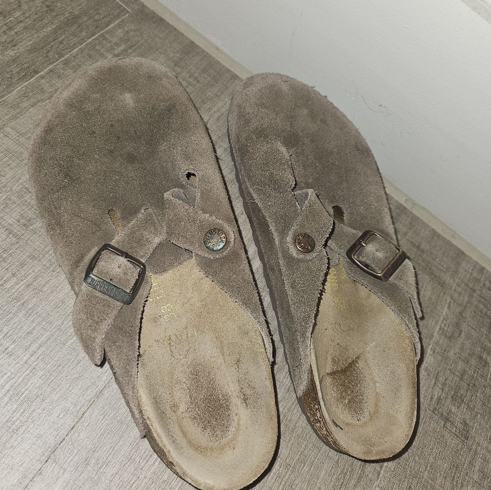 Birkenstock boston 38 taupe
